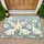 Majestic White Geese White Daisy Wildflower - Farmhouse Home Decor Gift for Wildlife Lover Doormat - 1