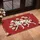 Dalmatian Dog Creamy Daisy Flower Botanical Foliage - Everyday Home Decor Gift for Dog Lover Doormat - 4