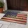 Welcome Wood Plank American Flag - Independence Day Home Decor Gift for Flag Lovers Doormat - 5