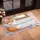 Fox in Bathtub Floral Crown - Home Decor Gift for Fox Lovers Doormat - 4