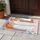 Fox in Bathtub Floral Crown - Home Decor Gift for Fox Lovers Doormat - 5