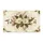 Cream Magnolia Pink Floral Botanical Stems Foliage - Home Decor Gift for Garden Lover Doormat - 3