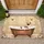 Siamese Cat Antique Clawfoot Bathtub Rose Petals - Home Decor Gift for Cat Lovers Doormat - 1