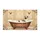 Siamese Cat Antique Clawfoot Bathtub Rose Petals - Home Decor Gift for Cat Lovers Doormat - 3