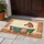 Relaxing Horse Vintage Clawfoot Bathtub Red Head-wrap Terracotta Floor - Home Decor Gift Doormat - 5