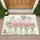 LOVE Rustic Planks Spring Flowers Songbirds Glass Jars - Farmhouse Home Decor Doormat - 1