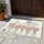 LOVE Rustic Planks Spring Flowers Songbirds Glass Jars - Farmhouse Home Decor Doormat - 5