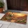 California Quail Desert Cacti Landscape Wildflower - Wildlife Lover Decor Gift Doormat - 5