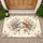 Perching Birds Flowering Branch - Home Decor Gift for Bird Lover Doormat - 1