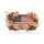 Weathered American Flag Floral - Patriotic Home Decor Gift Doormat - 3