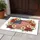 Weathered American Flag Floral - Patriotic Home Decor Gift Doormat - 5