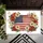 Weathered American Flag Floral - Patriotic Home Decor Gift Doormat - 6