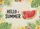 Hello Summer Watermelon Slices Heart - Summer Home Decor Doormat - 7