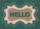HELLO Scalloped Label Wavy Frames - Home Decor Gift Doormat - 7