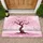 Weeping Cherry Blossom Tree Sakura Falling Petals - Spring Home Decor Gift Doormat - 1