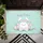 White Bunny Tail Easter Eggs Happy Easter - Easter Holiday Home Decor Doormat - 6
