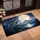 Wolves Rocky Peak Full Moon Lake Mountains - Wildlife Lover Home Decor Gift Doormat - 4