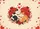 Cuddling Cats Red Hearts Botanical Frame - Home Decor Gift for Cat Lovers Doormat - 7