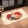 Cuddling Cats Red Hearts Botanical Frame - Home Decor Gift for Cat Lovers Doormat - 4