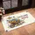 Welcome Home Wheelbarrow Sunflowers Patriotic Stars - Patriotic Home Decor Gift Doormat - 4