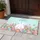 Happy Easter Bunny Tail Eggs Spring Flowers - Easter Celebration Doormat - 5