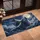 Howling Wolves Full Moon Starry Night Sky - Home Decor Gift for Wildlife Lover Doormat - 4