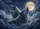 Howling Wolves Full Moon Starry Night Sky - Home Decor Gift for Wildlife Lover Doormat - 7