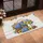 Weathered Wooden Stars Rustic Baskets Hydrangea Sunflower Daisies - Farmhouse Decor Gift Doormat - 4