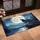 Howling Wolves Moonlit Cliff Landscape - Home Decor Gift for Wolf Lovers Doormat - 4