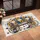 Rustic Welcome Wagon Sunflowers American Flag - Independence Day Farmhouse Home Decor Doormat - 4
