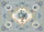 Classical Urn Roses Hydrangeas Acanthus Leaves Scrollwork - Home Decor Gift Doormat - 7