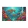 Sea Turtle Coral Reef Tropical Fish - Ocean Lover Home Decor Gift Doormat - 3