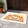Hello Sunshine Multi-Arc Rainbow Sun Bohemian Orange Floral Sprigs - Home Decor Gift Doormat - 5
