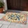 Blue Birds Olive Branch Berries Wildflowers Flora Border - Home Decor Gift for Wildlife Lover Doormat - 5