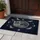 Cosmic Constellation Sleeping Cat Moon Moths - Home Decor Gift for Cat Lover Doormat - 5