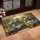 Rustic Garden Bench Hydrangeas Sunflowers Daisies - Farmhouse Decor Garden Lover Gift Doormat - 4