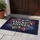 America Shines Golden Star Fireworks Ribbons - Independence Day Gift for Veterans Doormat - 5