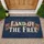 Land of the Free American Flags - Independence Day Gift for Veterans Doormat - 1