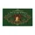 Golden Bell Cross Holly Berry Joy To The World - Christmas Festive Decor Doormat - 3