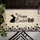 Happy Easter Bunny Eggs Floral - Rustic Farmhouse Easter Decor Doormat - 6