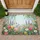 Tulip Lavender Daisy Butterfly Garden - Home Decor Gift for Garden Lover Doormat - 1
