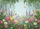 Tulip Lavender Daisy Butterfly Garden - Home Decor Gift for Garden Lover Doormat - 7
