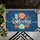 Welcome Script Conch Shell Sand Dollar - Coastal Marine Life Home Decor Gift Doormat - 6