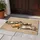 Domestic Cats Wood Grain Paw Prints - Cat Lover Home Decor Doormat - 5