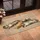Domestic Cats Wood Grain Paw Prints - Cat Lover Home Decor Doormat - 4