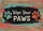 "Wipe Your Paws" Paw Prints Rustic Wood - Farmhouse Decor Gift for Pet Owners Doormat - 7