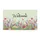 Welcome Script Wildflower Garden Butterflies - Home Decor Gift for Garden Lover Doormat - 3