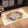 Grow With Joy Poppy Daisy Coneflower Green Stems Butterflies Hearts - Home Decor Gift Doormat - 4
