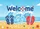 Welcome Lifebuoy Star Flip Flops Patriotic Beach - Independence Day Home Decor Doormat - 7