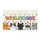 Welcome Cats Paw Prints Hearts Stars - Home Decor Gift for Cat Lover Doormat - 3